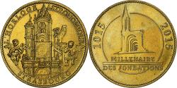 World Coins - France, Token, Strasbourg - Horloge Astronomique, 2015, Copper-nickel Aluminium