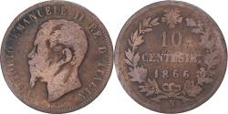 World Coins - Coin, Italy, 10 Centesimi, 1866