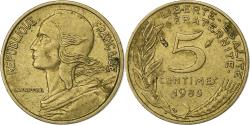 World Coins - France, 5 Centimes, Marianne, 1985, Paris, Aluminum-Bronze,