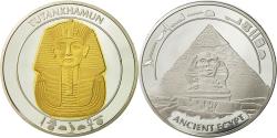 World Coins - France, Medal, L'Egypte Ancienne, Toutankhamon, , Copper Plated Silver