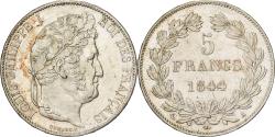 World Coins - France, Louis Philippe I, 5 Francs, 1844, Paris, Silver, , Gadoury:678a