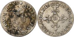 World Coins - France, Louis XIV, 4 Sols des Traitants, 1676, Vimy, Silver,