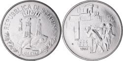 World Coins - Coin, San Marino, 50 Lire, 1982, Rome, , Steel, KM:136