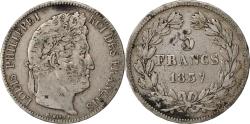 World Coins - Coin, France, Louis-Philippe, 5 Francs, 1837, Rouen, , Silver