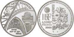 World Coins - France, 6.55957 Francs, Europa, 2000, Paris, Silver, , KM:1225