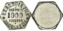 World Coins - Coin, France, L. Lacroix Fils, Angoulême, Bon pour 1000 cahiers,