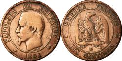 World Coins - Coin, France, Napoleon III, Napoléon III, 10 Centimes, 1855, Lyon,