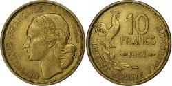 World Coins - France, 10 Francs, Guiraud, 1951, Paris, Aluminum-Bronze, , KM:915.1
