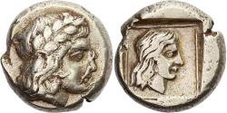 Ancient Coins - Coin, Lesbos, 1/6 Stater, 412-378 BC, Mytilene, , Electrum, HGC:6, 996