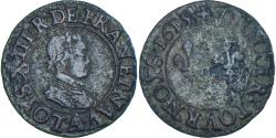 World Coins - Coin, France, Louis XIII, Denier tournois, buste enfantin « petite