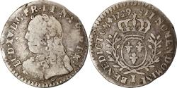 World Coins - Coin, France, Louis XV, 1/20 Écu  aux branches d'olivier (6 sols), 1729, Limoges