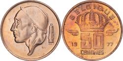 World Coins - Coin, Belgium, Baudouin I, 50 Centimes, 1977, , Bronze, KM:148.1