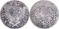 World Coins - Egypt, Muhammad V, 20 Qirsh, 1911/AH1327, Misr, Silver, , KM:310