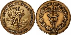 World Coins - France, Medal, Union du Commerce & de l'Industrie, Gilt Bronze,