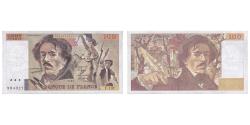 World Coins - France, 100 Francs, Delacroix, 1989, F.131, VF(30-35), Fayette:69.13a, KM:154d