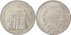 World Coins - Coin, France, Hercule, 5 Francs, 1876, Bordeaux, , Silver, KM:820.2