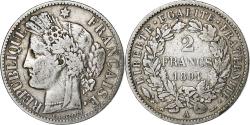 World Coins - France, 2 Francs, Cérès, 1894, Paris, Silver, , Gadoury:530a
