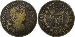World Coins - France, Token, Louis XIV, Conseil du Roi, Brass,