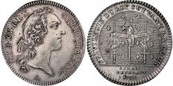 World Coins - France, Token, Louis XV, Maison du Roi, Syndics Généraux, 1737, Silver