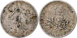 World Coins - Coin, France, Semeuse, 50 Centimes, 1899, Paris, , Silver, KM:854