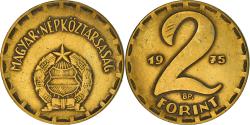 World Coins - Coin, Hungary, 2 Forint, 1975, Budapest, , Brass, KM:591