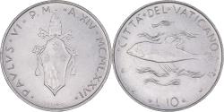 World Coins - Coin, VATICAN CITY, Paul VI, 10 Lire, 1976, , Aluminum, KM:119