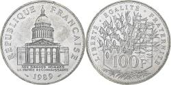 World Coins - France, 100 Francs, Panthéon, 1989, Pessac, Silver, , Gadoury:898