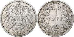 World Coins - GERMANY - EMPIRE, Wilhelm II, Mark, 1907, Berlin, Silver, , KM:14