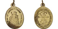 World Coins - France, Medal, Notre-Dame de la Treille, Lille, Religions & beliefs, 1874