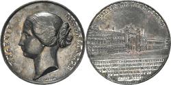 World Coins - France, Medal, Eugénie Impératrice, Palais de l'Industrie, Arts & Culture