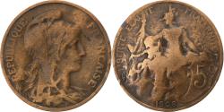 World Coins - France, 5 Centimes, Dupuis, 1908, Paris, Bronze, , Le Franc:F.118