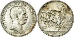 World Coins - Coin, Italy, Vittorio Emanuele III, Lira, 1917, Rome, , Silver, KM:57