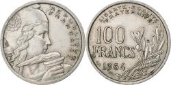 World Coins - France, 100 Francs, Cochet, 1954, Beaumont - Le Roger, Copper-nickel,
