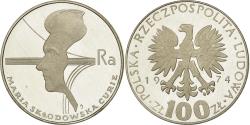 World Coins - Coin, Poland, 100 Zlotych, 1974, Warsaw, , Silver, KM:71