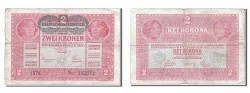 World Coins - Austria, 2 Kronen, 1917, KM #50, 1917-03-01, VF(20-25), 232372