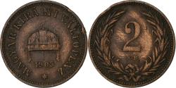 World Coins - Hungary, Franz Joseph I, 2 Filler, 1905, Kormoczbanya, Bronze, , KM:481