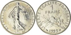 World Coins - Coin, France, Semeuse, Franc, 1999, Paris, FDC, , Nickel, KM:925.1