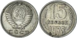 World Coins - Coin, Russia, 15 Kopeks, 1978