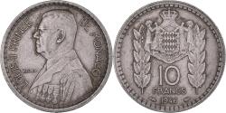 World Coins - Coin, Monaco, Louis II, 10 Francs, 1946, Poissy, , Copper-nickel