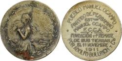 World Coins - Argentina, Medal, Pueblo Manuel Ocampo, 1911, Silvered bronze,