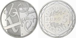 World Coins - France, Liberté, 5 Euro, 2013, Paris, , Silver