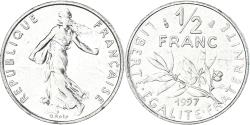 World Coins - Coin, France, 1/2 Franc, 1997