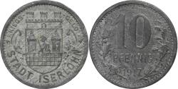 World Coins - Germany, Stadt Iserlohn, 10 Pfennig, 1917, , Zinc