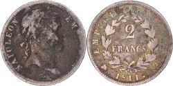 World Coins - Coin, France, Napoléon I, 2 Francs, 1811, Perpignan, , Silver