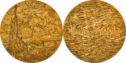 World Coins - France, Medal, Peinture, Van Gogh, Nuit Etoilée, Arts & Culture,