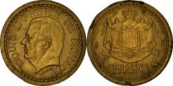 World Coins - Coin, Monaco, 2 Francs, 1943, Paris, , Cupro-Aluminium, Gadoury:MC134