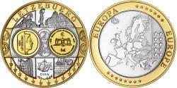 World Coins - Luxembourg, Medal, L'Europe, 2003, Silver Plated Copper,