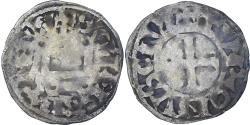 World Coins - Coin, France, Touraine, Denier, ca. 1150-1200, Saint-Martin de Tours,