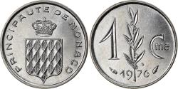 World Coins - Coin, Monaco, Rainier III, Centime, 1976, , Stainless Steel, KM:155