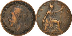 World Coins - Coin, Great Britain, George V, Farthing, 1916, , Bronze, KM:808.1